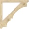 Ekena Millwork Balboa Arts & Crafts Rough Sawn Bracket, Douglas Fir, 4"W x 48"D x 48"H BKT04X48X48BOA03RDF - alternate 3